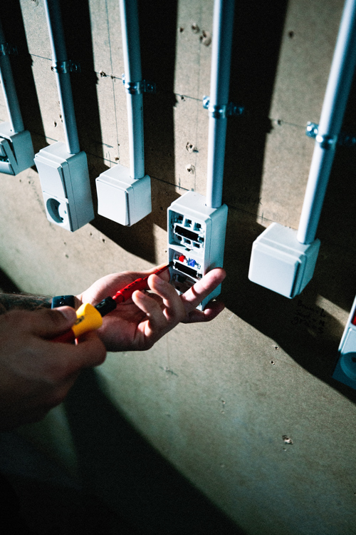 Elektriker stand